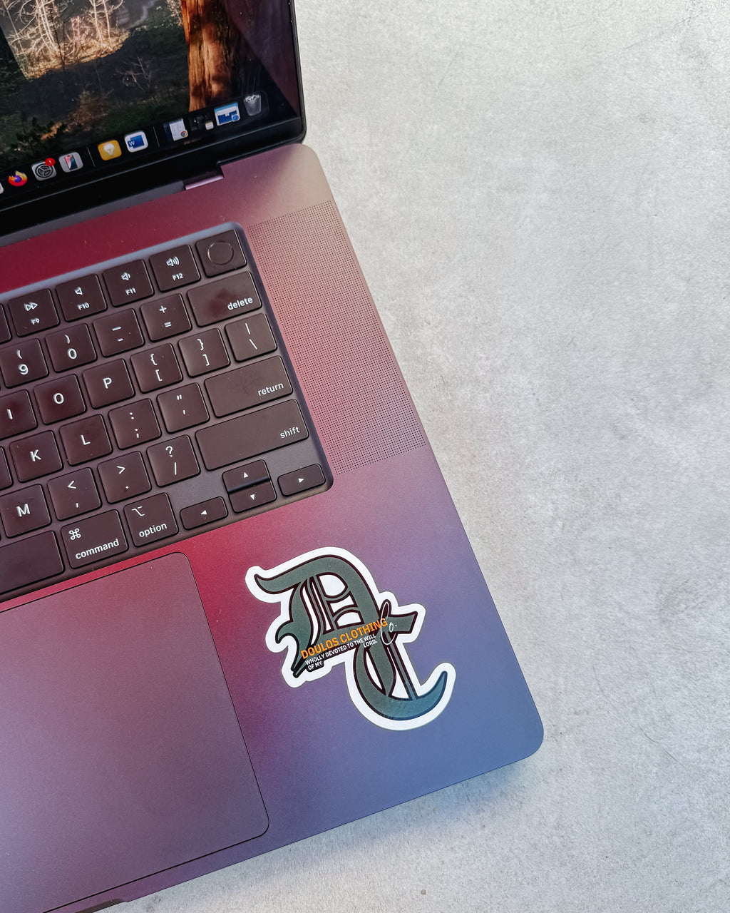 Wholly Devoted Sticker